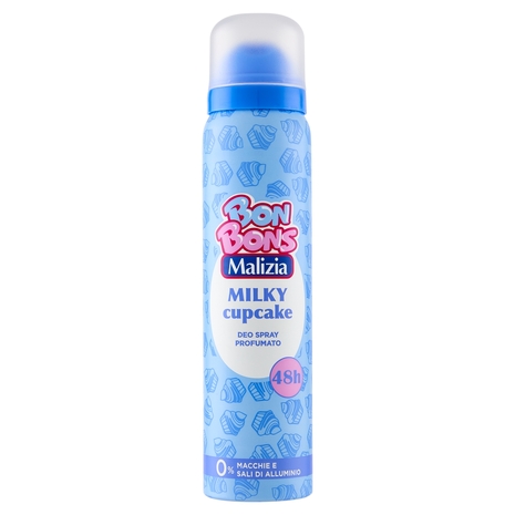 Malizia Bon Bons Milky cupcake Deo Spray Profumato 48h 100 mL